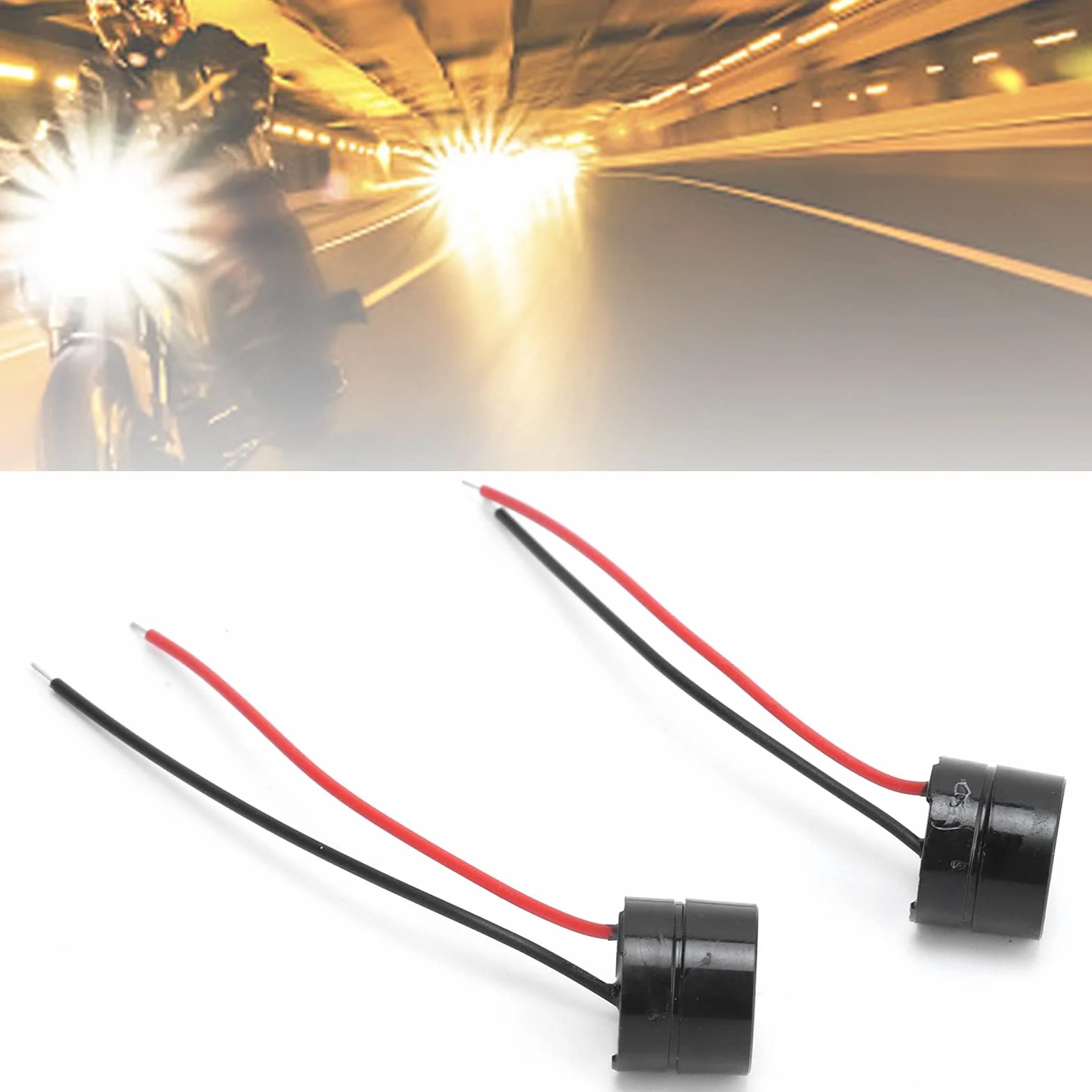 YMD-12095 Buzzer Alarm Aktywny Piezo DC 3-24 V Elektroniczny Brzęczyk Przewodowy
