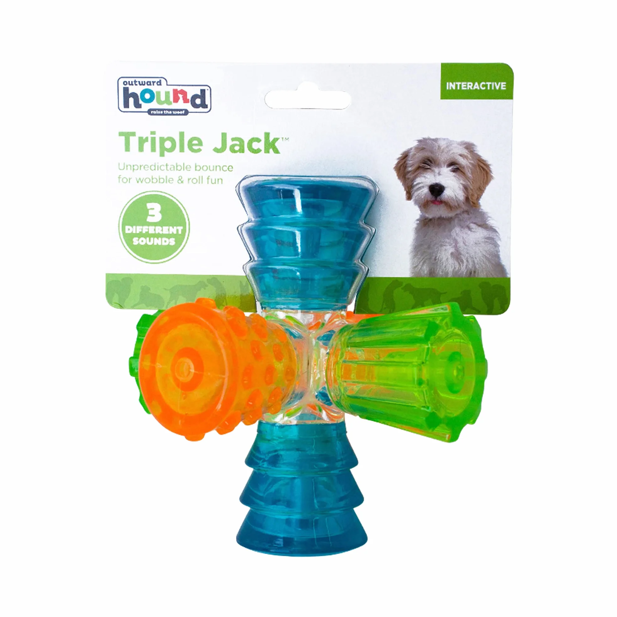 Outward Hound Triple Jack interaktywna zabawka dla psa