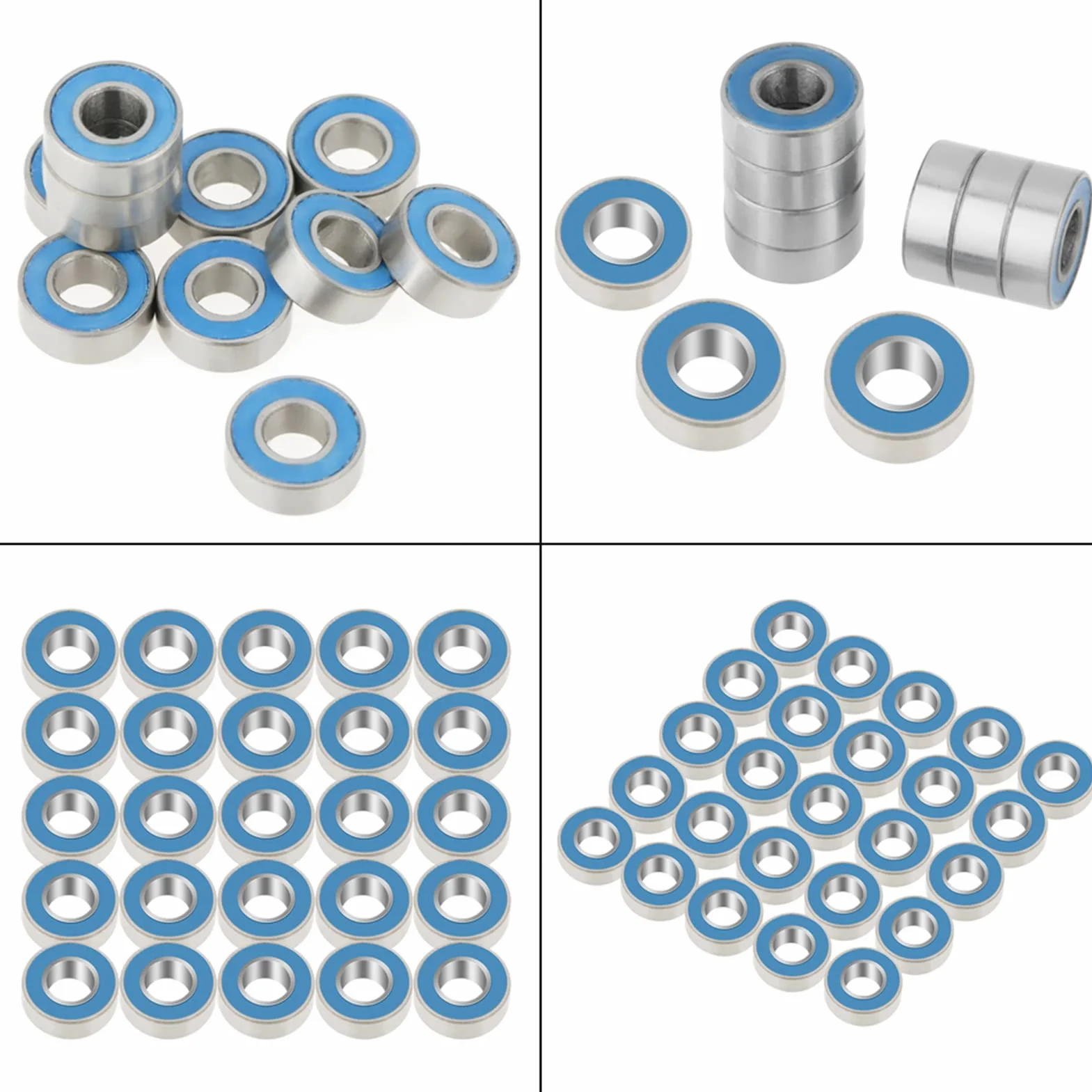 Łożyska kulkowe MR115-2RS 5x11x4 mm metalowe uszczelnione 25 sztuk