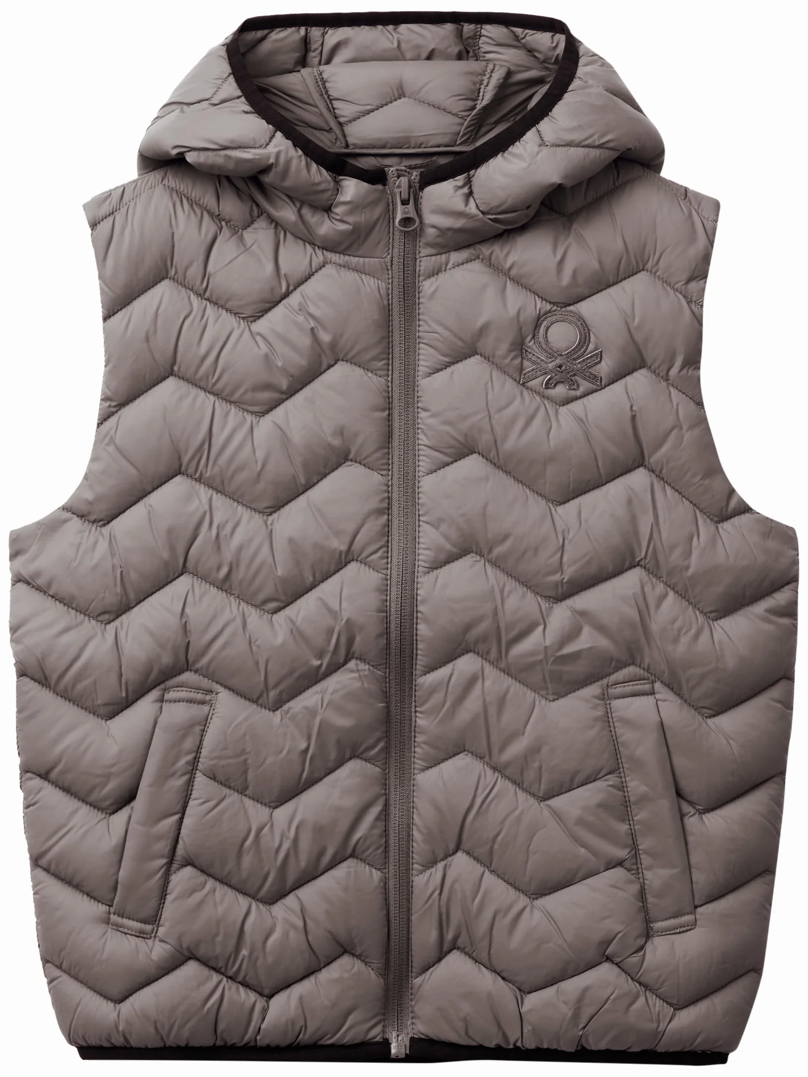 United Colors of Benetton Kamizelka, Szare, 130
