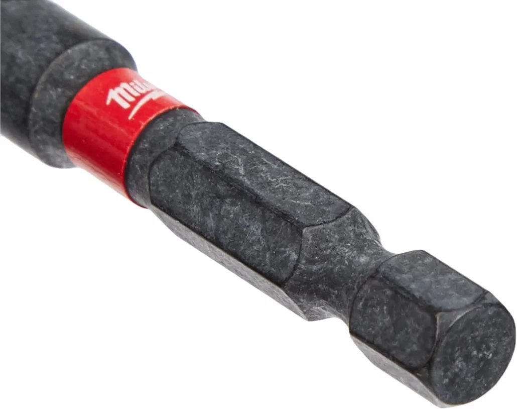 Milwaukee Wkład klucza nasadowego Shockwave 1/4 cala sześciokątny na czworokątny 12 x 4,7 x 2,6 cm