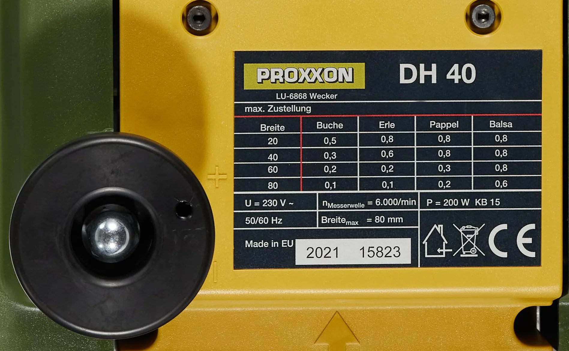 Proxxon 27040 grubościówka DH 40
