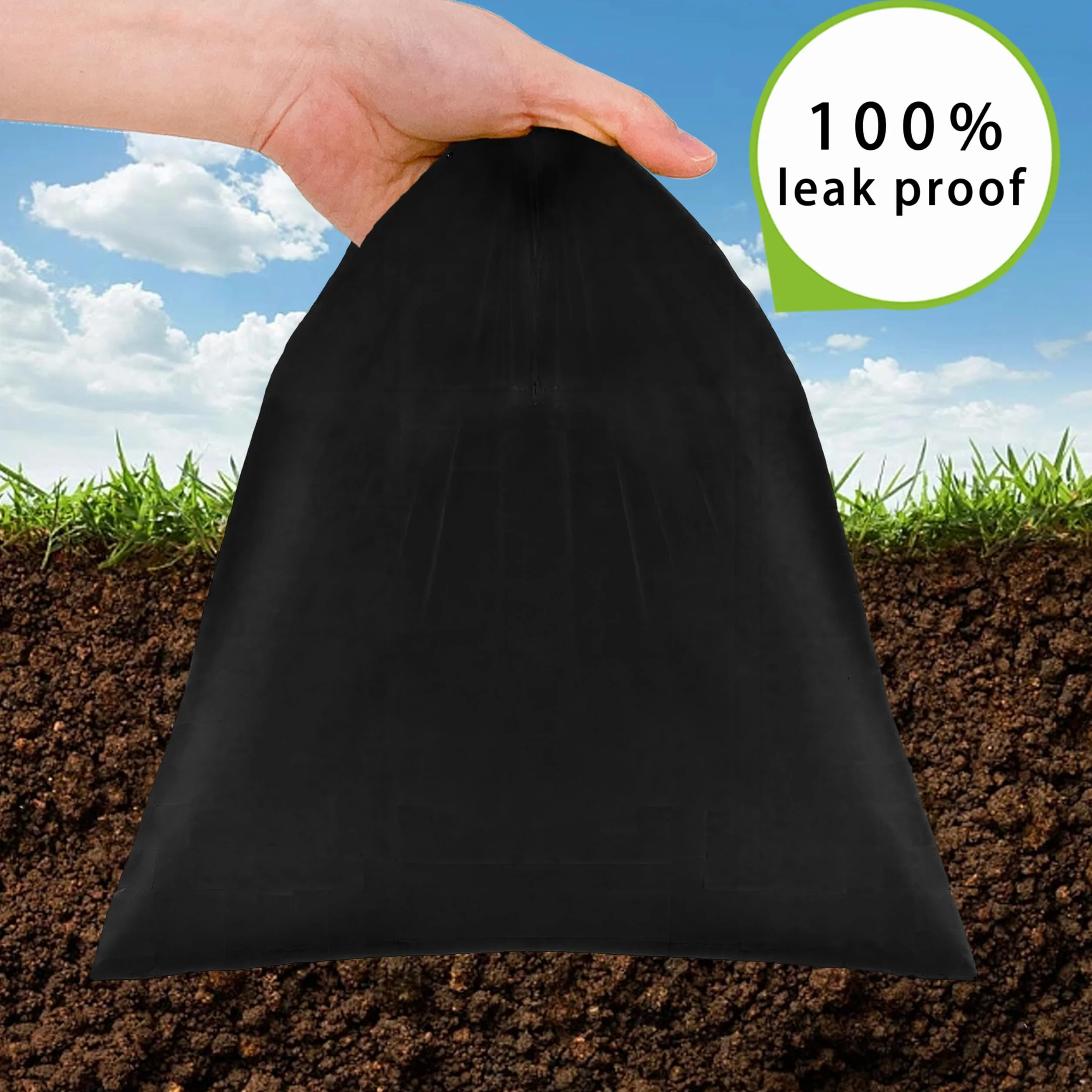 AiTodos® 1080 sztuk, 31x22cm, Worki na Psie Odchody, Materiał Polietylenowy, Worki na Odchody, Bardzo Grube i Trwałe, 100% Szczelne, Odpowiednie na Wyjścia, Przenośne 72 Rolek, 15 sztuk w Rolce