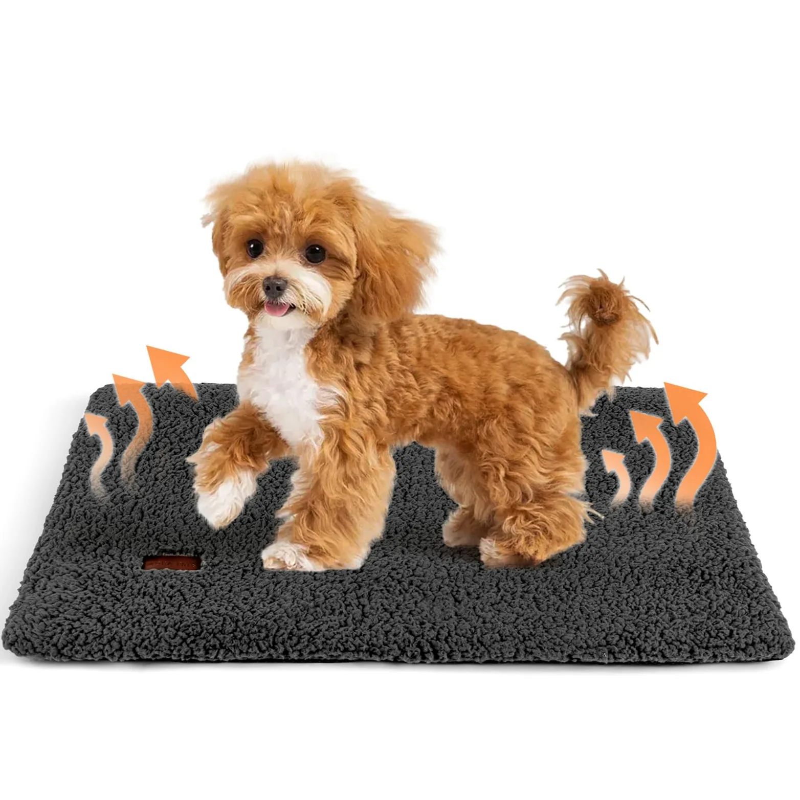 Mora Pets Samogrzewająca Mata Dla Psa 74x48 cm Antypoślizgowa Podkładka Grzewcza