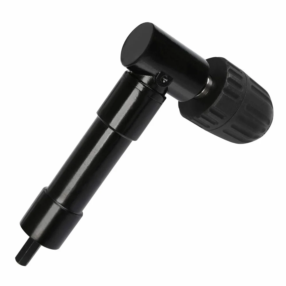 TIMESETL kątowe przedłużenie zagięcia 90° 0,8-10 mm adapter do wiertarki akumulatorowej 8 mm chwyt sześciokątny