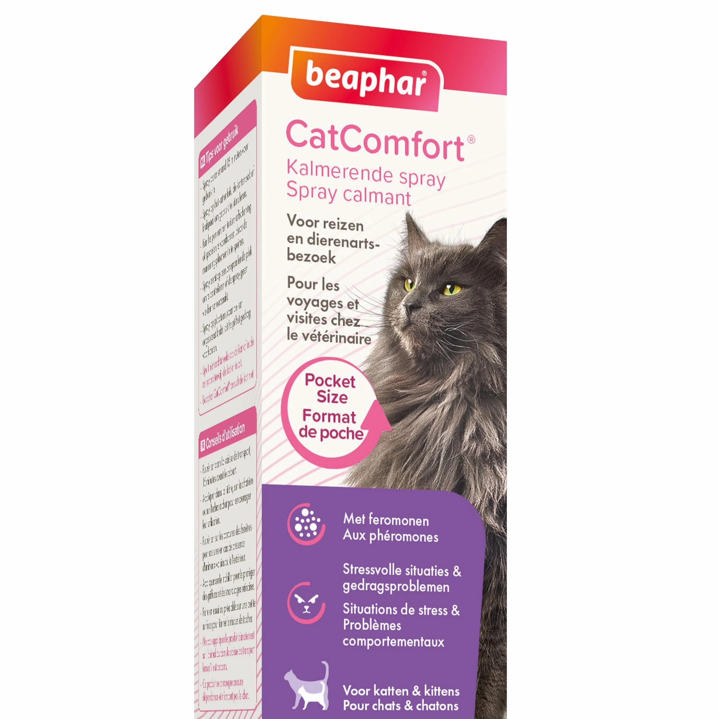 Beaphar CATCOMFORT feromonowy spray uspokajający dla kota 30 ml