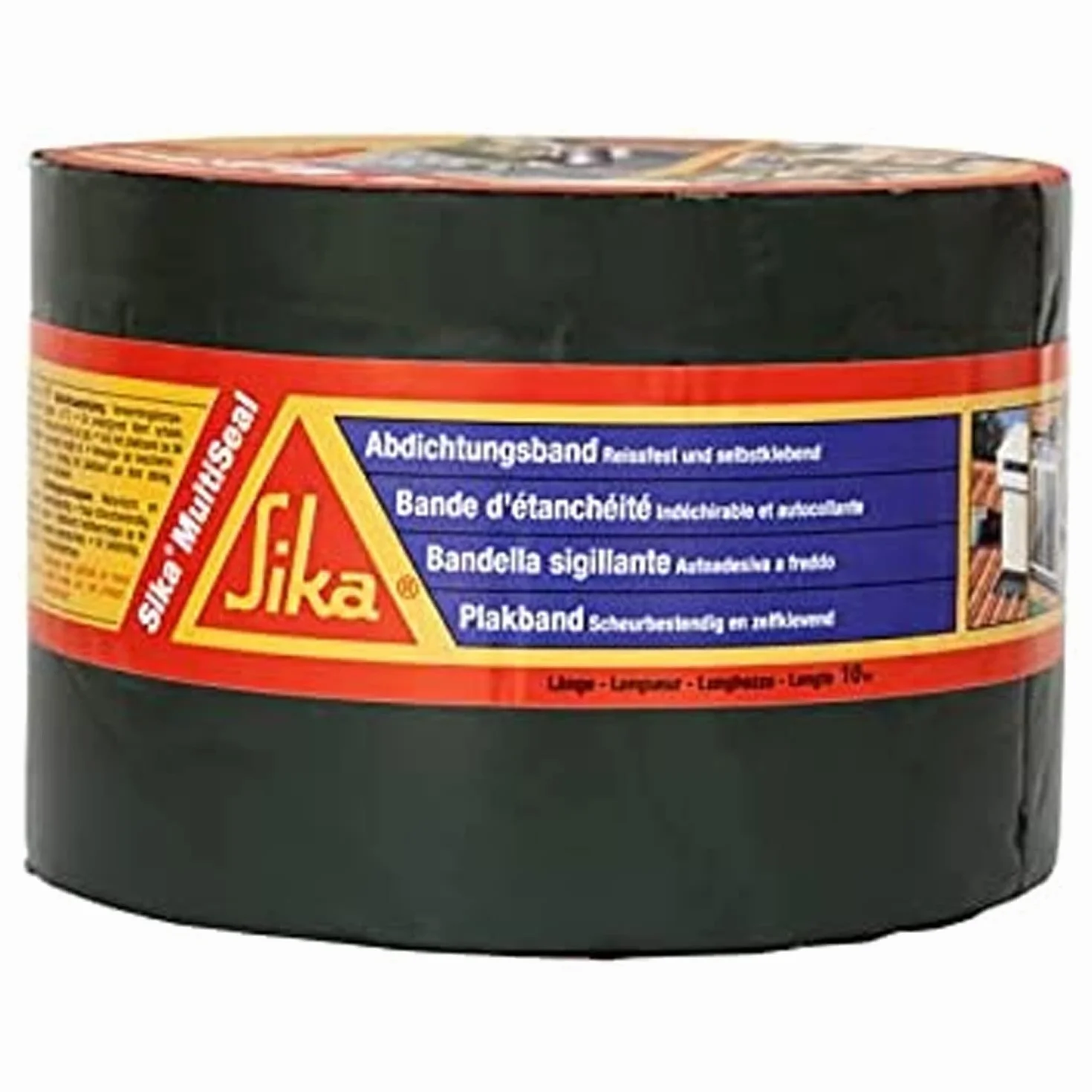 Sika Multiseal, odporna na rozdarcie samoprzylepna taśma uszczelniająca, 150 mm x 10 m, szara