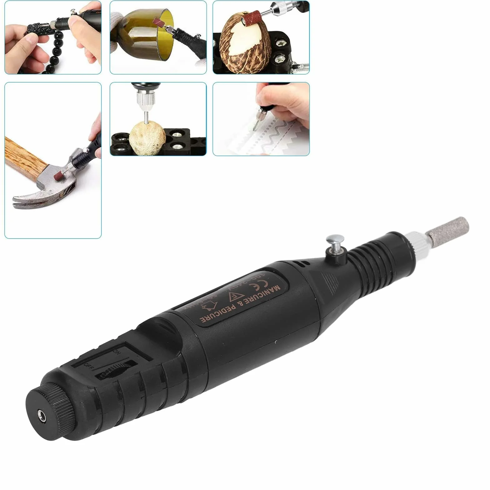 3D Szlifierka elektryczna Mini szlifierka przenośna USB 100-240V
