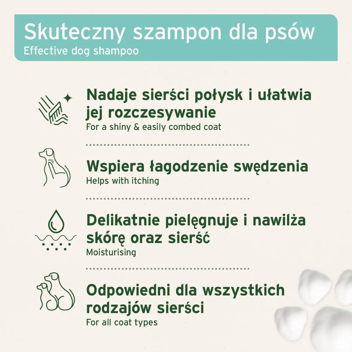 AniForte Neemoil szampon dla psów 500 ml przeciw swędzeniu, roztoczom, pchłom, kleszczom