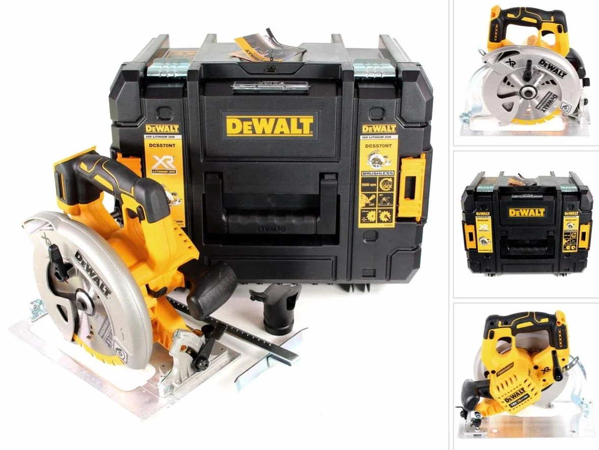 Dewalt DCS570NT-XJ Akumulatorowa Ręczna Pilarka Tarczowa, 18 V
