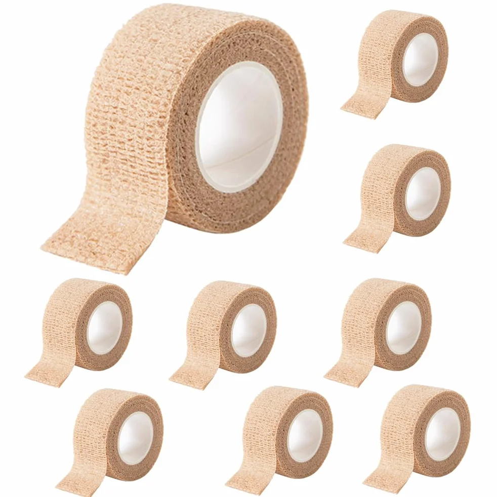 8 sztuk bandaż samoprzylepny, oddychający bandaż, bandaż samoprzylepny pierwszej pomocy, kontuzja sportowa, ochrona przed zniekształceniem nadgarstka, lekarz weterynarii dla psów, (2,5 cm x 4