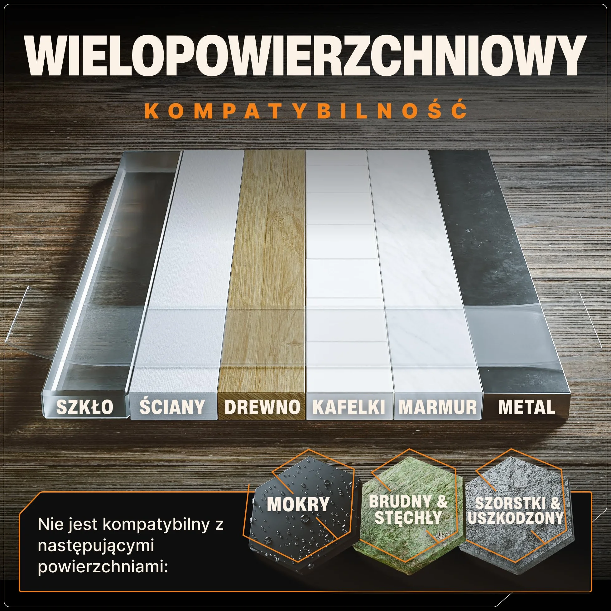 BAURIX Taśma dwustronnie klejąca 2 m - Mocna Silikonowa Nano-Taśma Przezroczysta