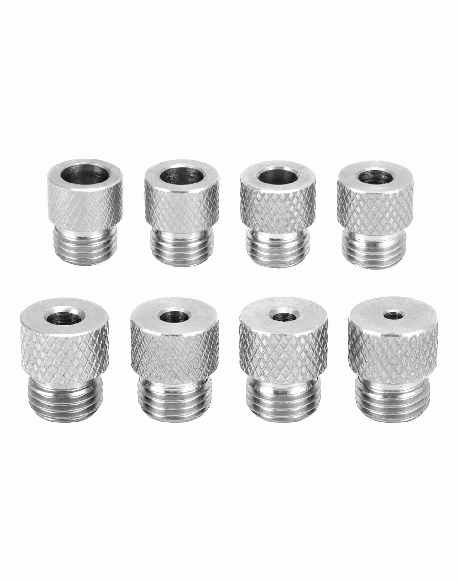QWORK® Przyrząd do wiercenia w drewnie, przyrząd do centrowania otworów z wiertłami 3/4/5/6/7/8/9/10 mm i tulejkami wiertniczymi
