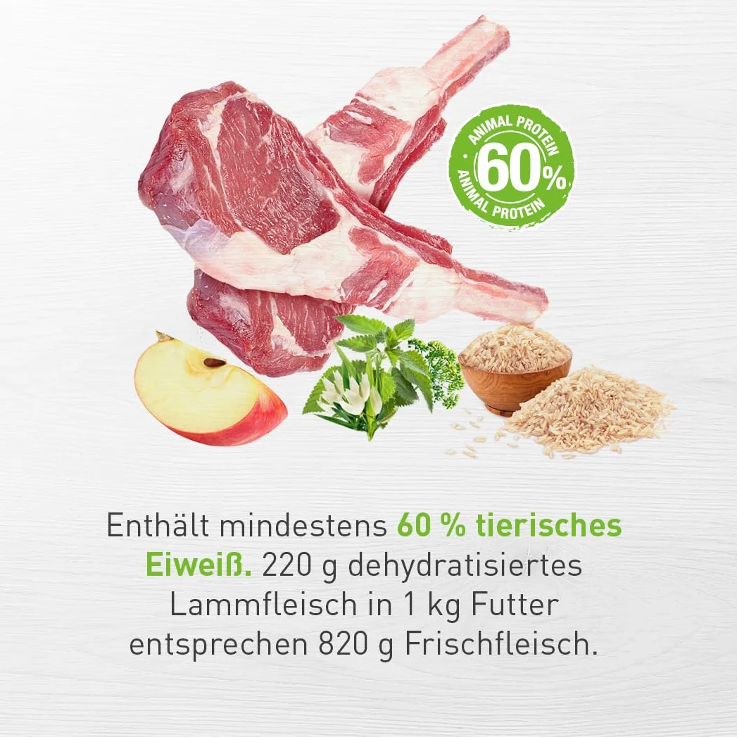Eminent Lamb & Rice bezglutenowa karma dla psów, bezglutenowa, pełna karma dla dorosłych i psów wszystkich ras, 15 kg
