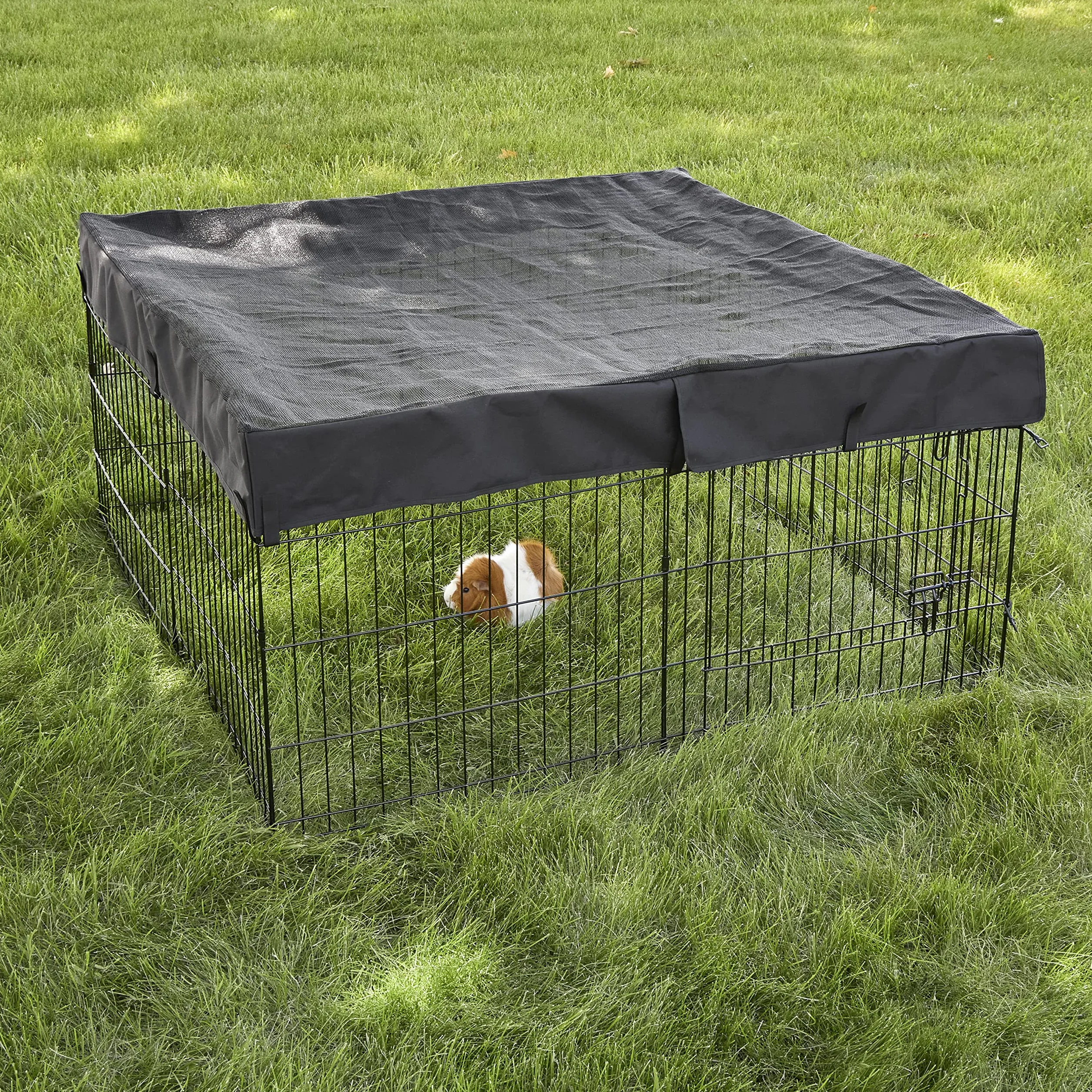 MidWest Homes for Pets Kwadratowy długopis do ćwiczeń siatkowy filtr przeciwsłoneczny do kojec dla psa, pasuje do wszystkich i nowych długopisów do ćwiczeń, zaprojektowany, gdy pióro do ćwiczeń jest