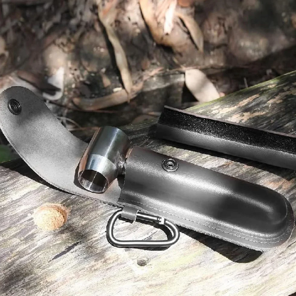 Bushcraft ręczna wiertarka ślimakowa do drewna z pokrowcem