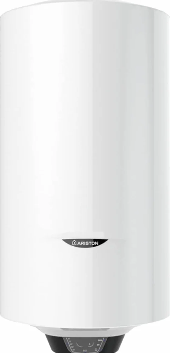 Ariston Pro1 Eco Slim - 65 litrów, niski pobór mocy, pionowy elektryczny podgrzewacz wody z funkcją ECO 37,3 x 35,3 x 98,1 cm - wyprodukowany do instalacji w Hiszpanii