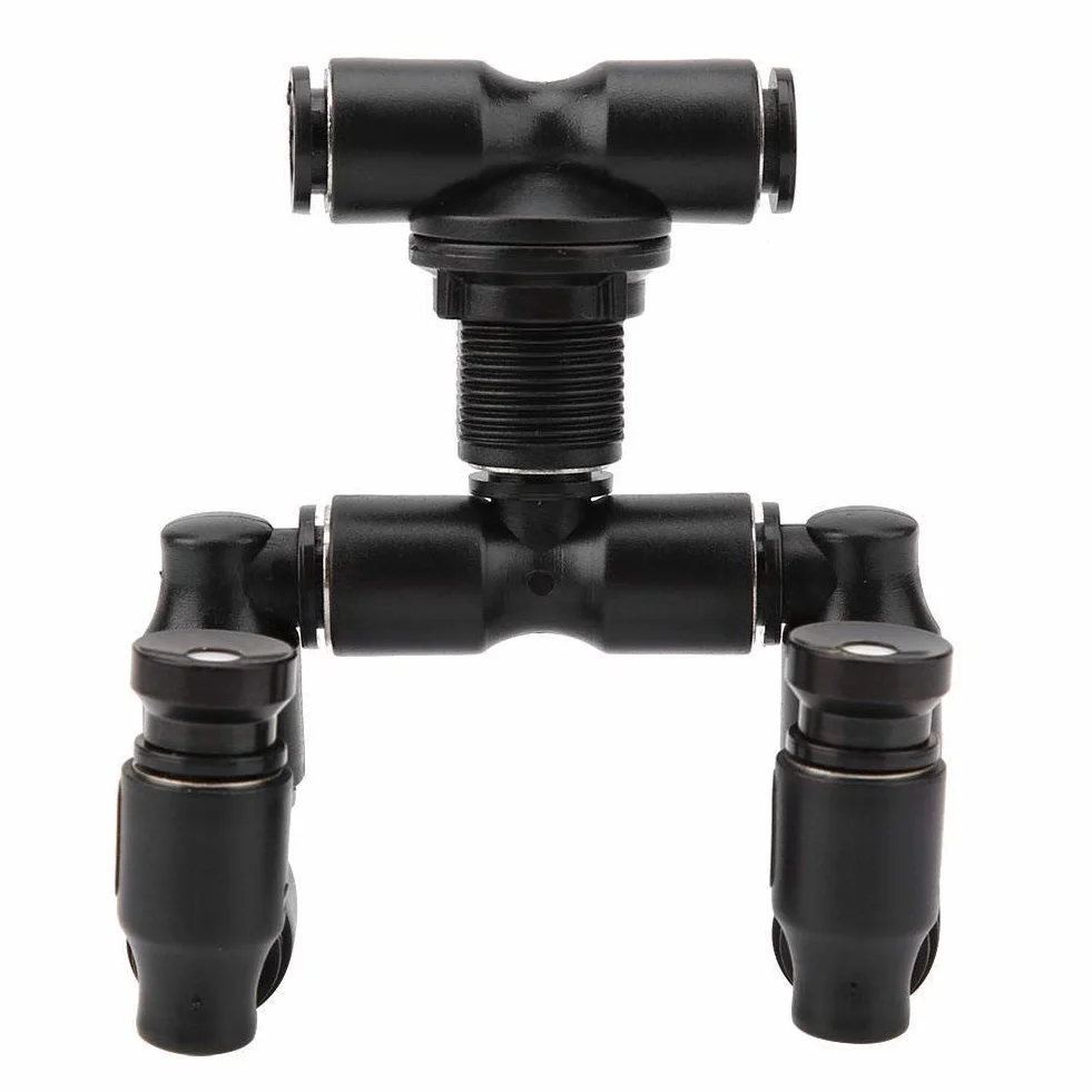 KSTE Gady Fogger Mgła Opryskiwacz, Dysza Terrarium dla Gadów, 360° Regulowany Akwarium System Mgła dla Zbiornika Tropikalnego Lasu deszczowego 1/4 ''