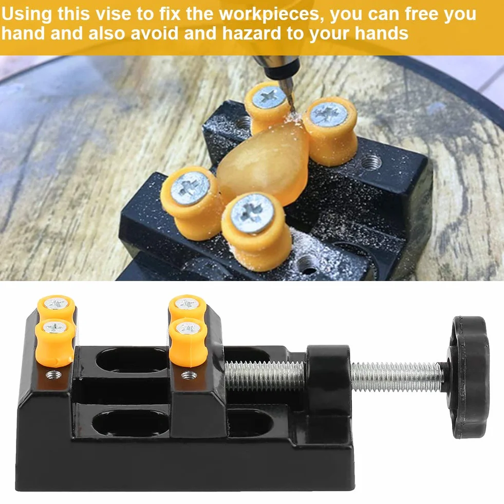 Imadło hobbystyczne, lekki Mini Vice Hobby Table Craft Jewelry Clamp Vice Repair Tool do garażu Hobby Workshop Small Repair