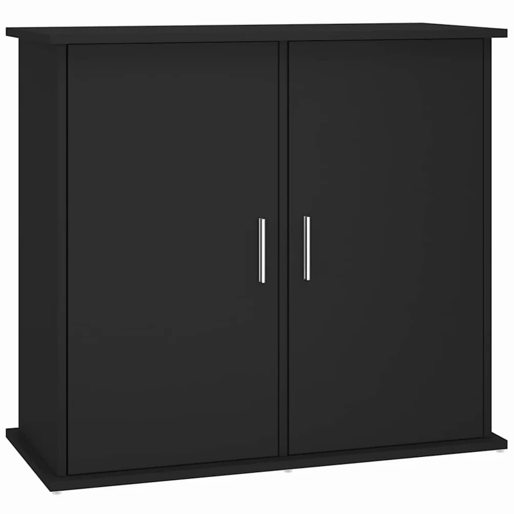 vidaXL Szafka pod akwarium czarna 81x36x73 cm