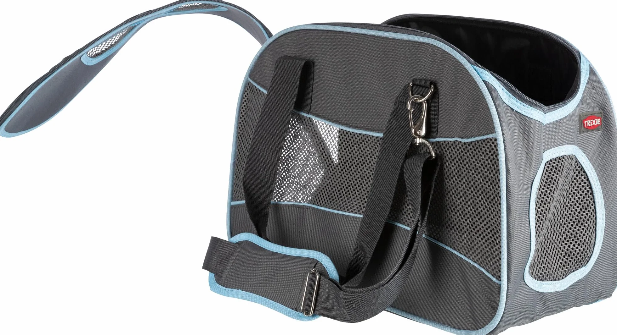 TRIXIE 28856 torba Alison, 20 × 29 × 43 cm, szary/niebieski