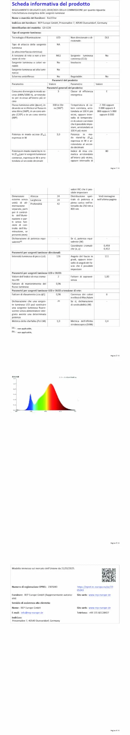 RuLEDne 5 sztuk halogenowych żarówek G9 40W do piekarnika, przezroczysta kapsułka ciepła biel 2700K, 230V 300°C żaroodporne do kuchenki mikrofalowej