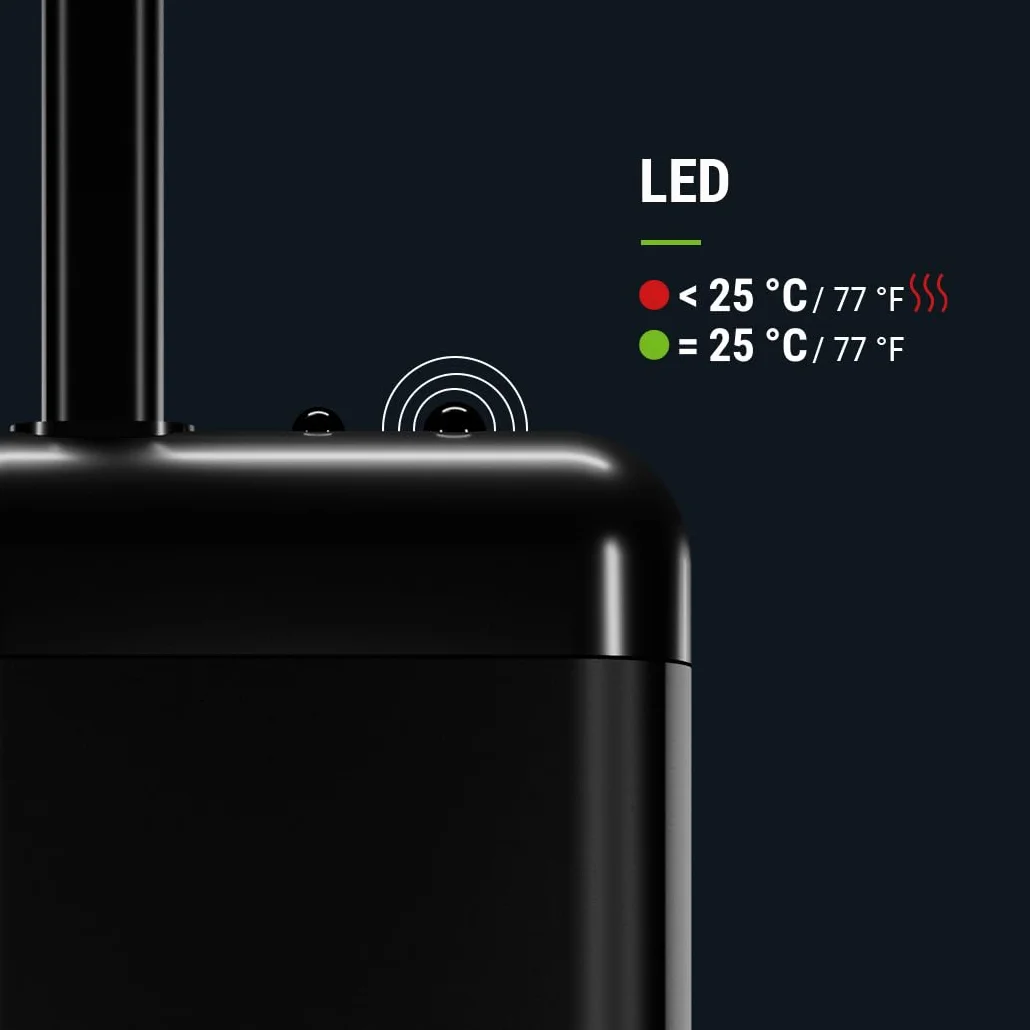 Dennerle Nano Heater Constant 75 W - w 100% elektroniczna, regulowana grza³ka do akwariów o pojemno¶ci od 55 do 70 litrów