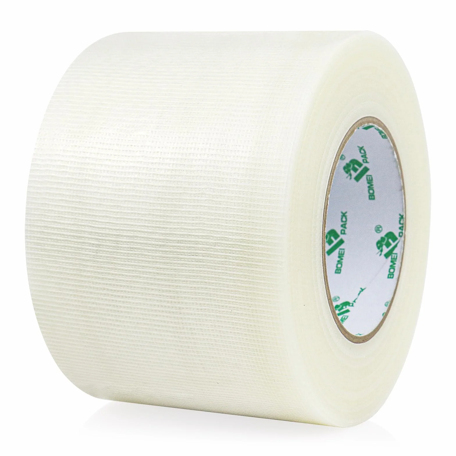 BOMEI PACK [50 m x 100 mm taśma pancerna, przezroczysta, wodoodporna, ekstremalnie odporna na rozdarcie, taśma Gaffa Tape, Duct Tape