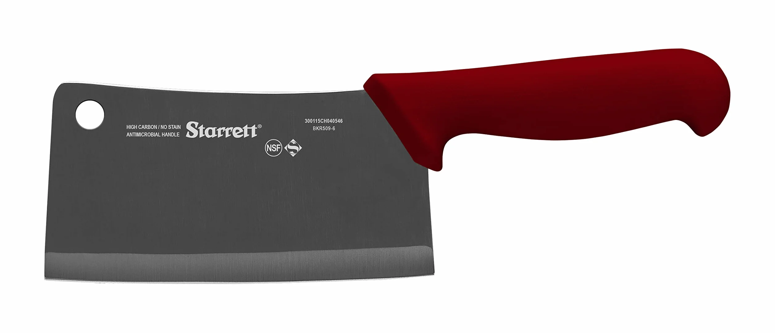 Starrett Tasak szeroki prostokątny 8" (200 mm) czerwony uchwyt - BKR509-8