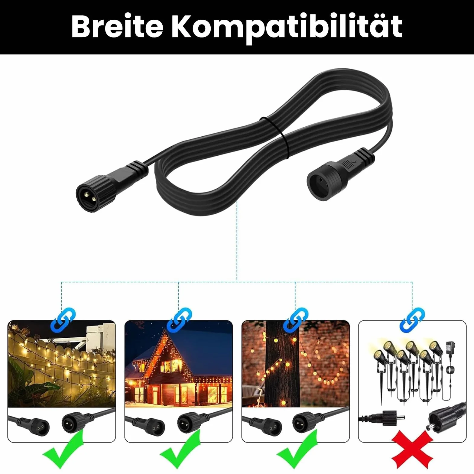 Przedłużacz LED 5 m