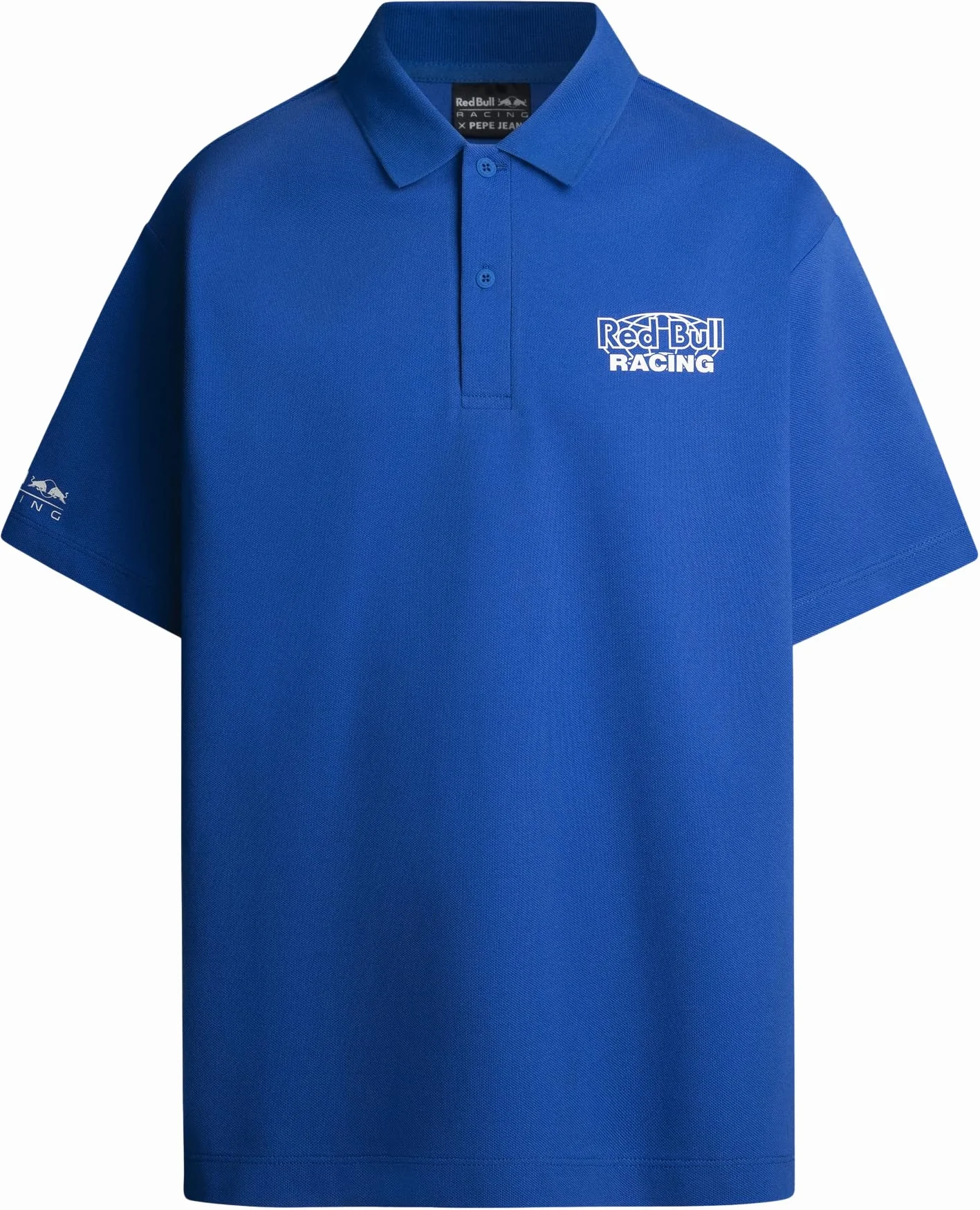 PEPE JEANS MOTO POLO męskie polo, niebieskie (ELECTRIC BLUE), M, Niebieski (elektryczny niebieski), M