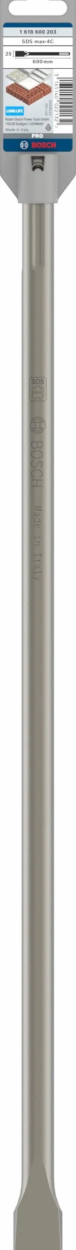 Bosch Profesional Dłuto płaskie SDS max 600 x 25 mm