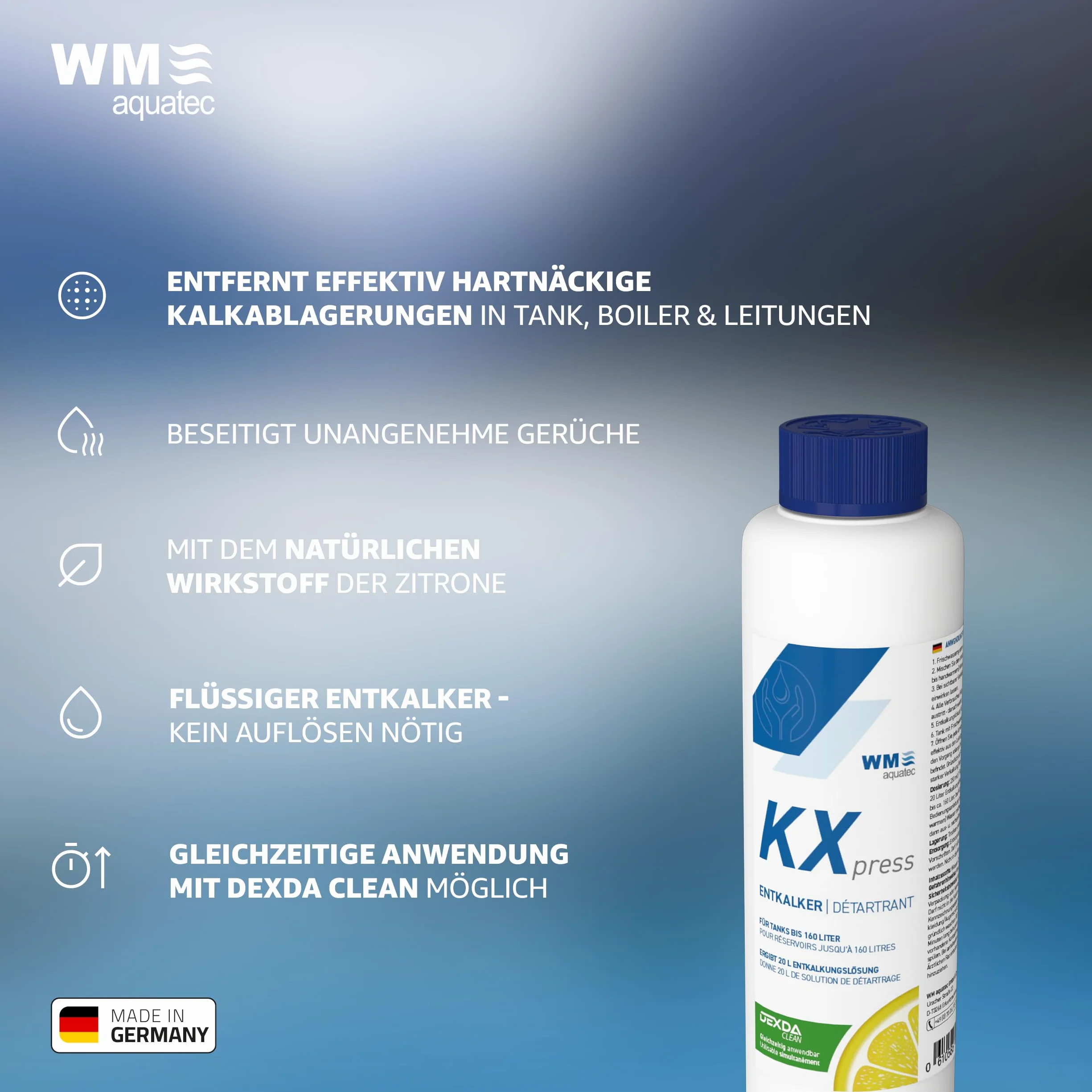 WM Aquatec HGT Hygiene Trio bis pojemność zbiornika 120 l