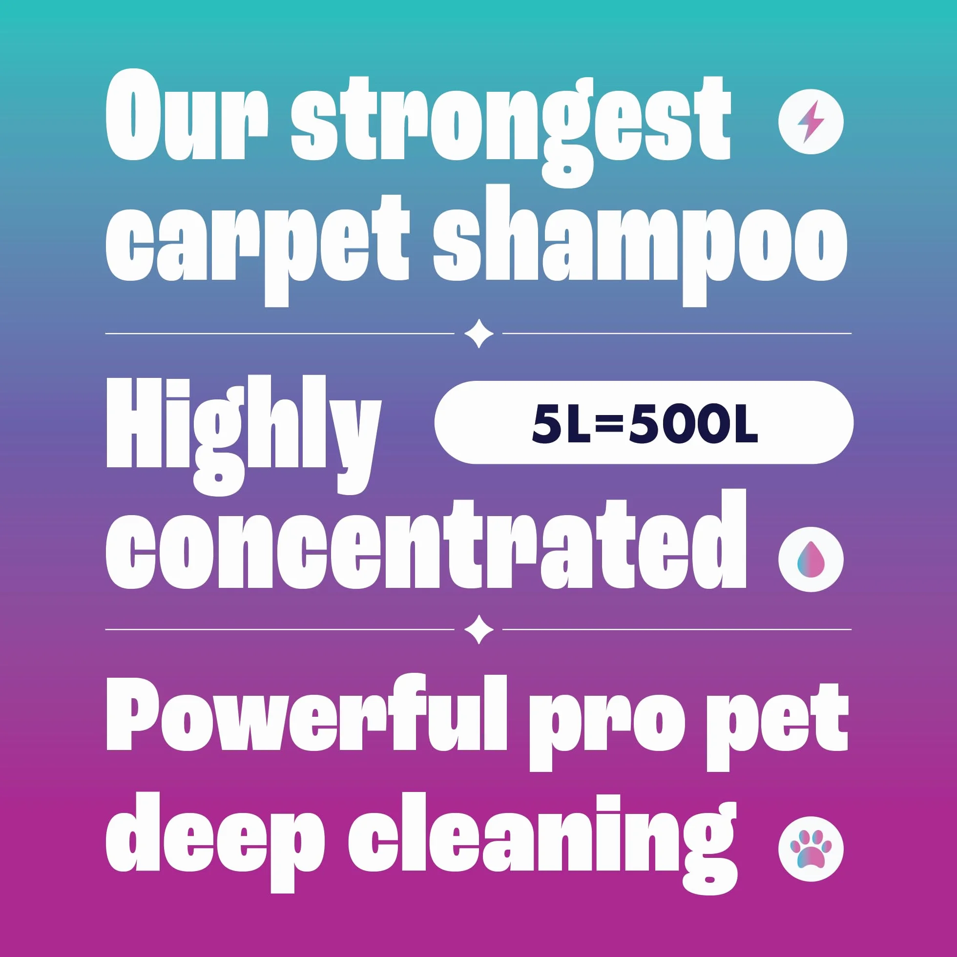 Dirtbusters Pet Pro Szampon do czyszczenia dywanów, głębokie czyszczenie, środek do usuwania plam z neutralizatorem zapachów, do usuwania moczu psa i kota, roztwór do czyszczenia dywanów do szamponów,