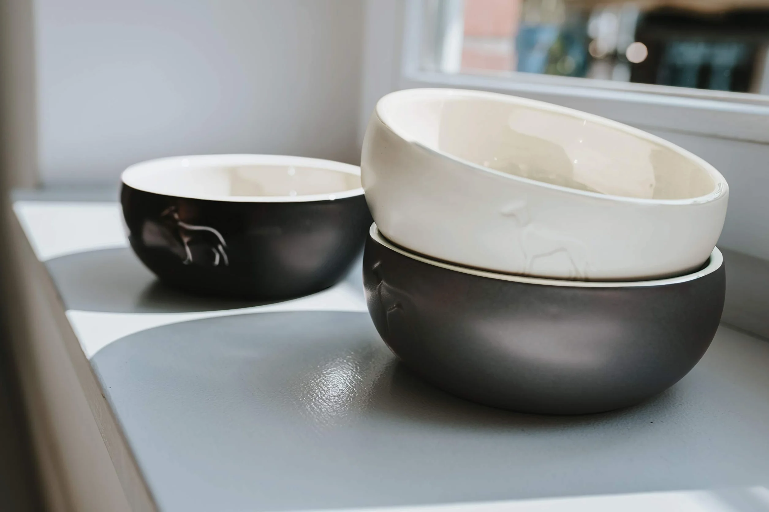 HUNTER LUND miska ceramiczna, 900 ml, biała