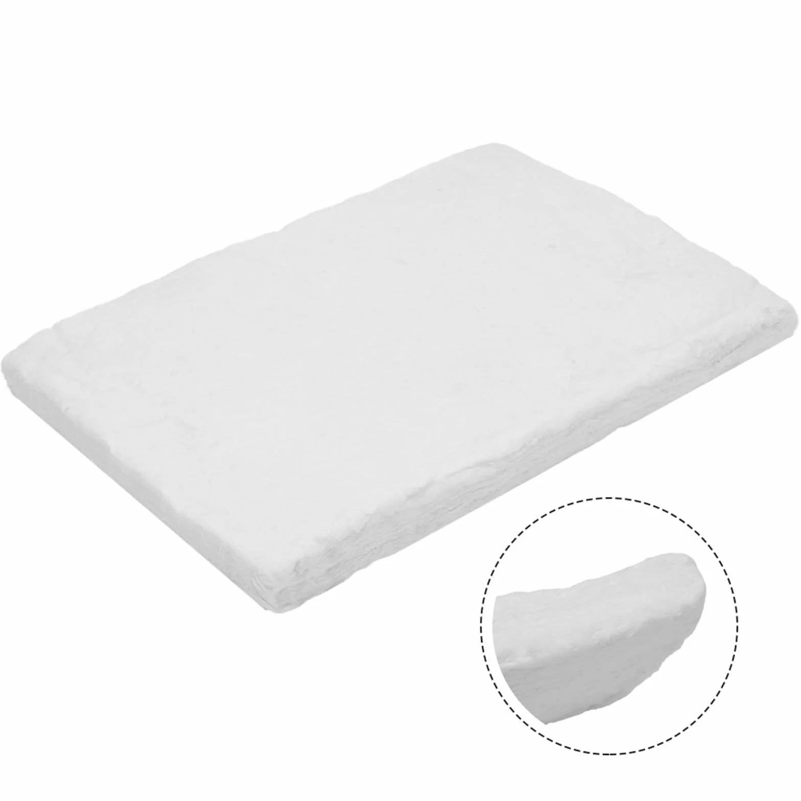 Zilimontt Wełna ceramiczna do kominków na bioetanol gąbka ceramiczna (30 x 20 x 2 cm)