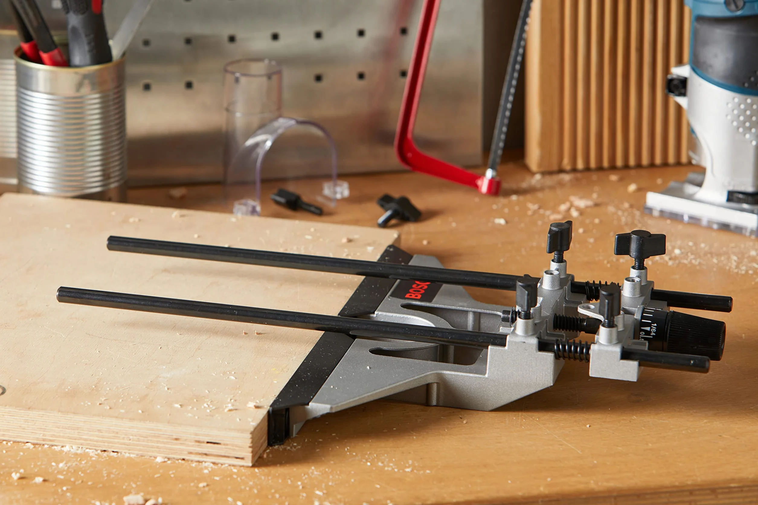 Bosch Professional Prowadnica równoległa (Ø 10 mm, Osprzęt Do Frezarek)