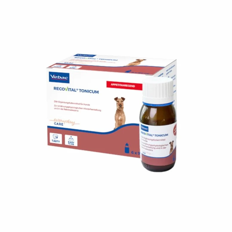 Virbac Recovital Tonicum pies 6 x 90 ml płynna dieta uzupełniająca karma dla psów