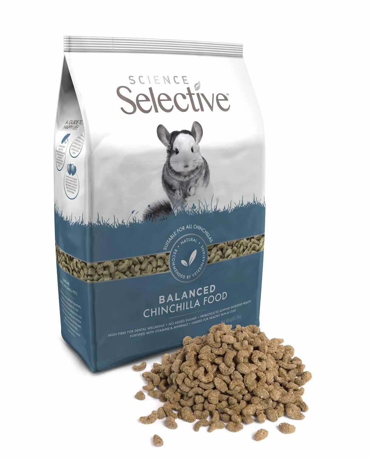 Supreme Petfoods 13946/3775 Supreme Science Selective Chinchilla 1,5 kg.