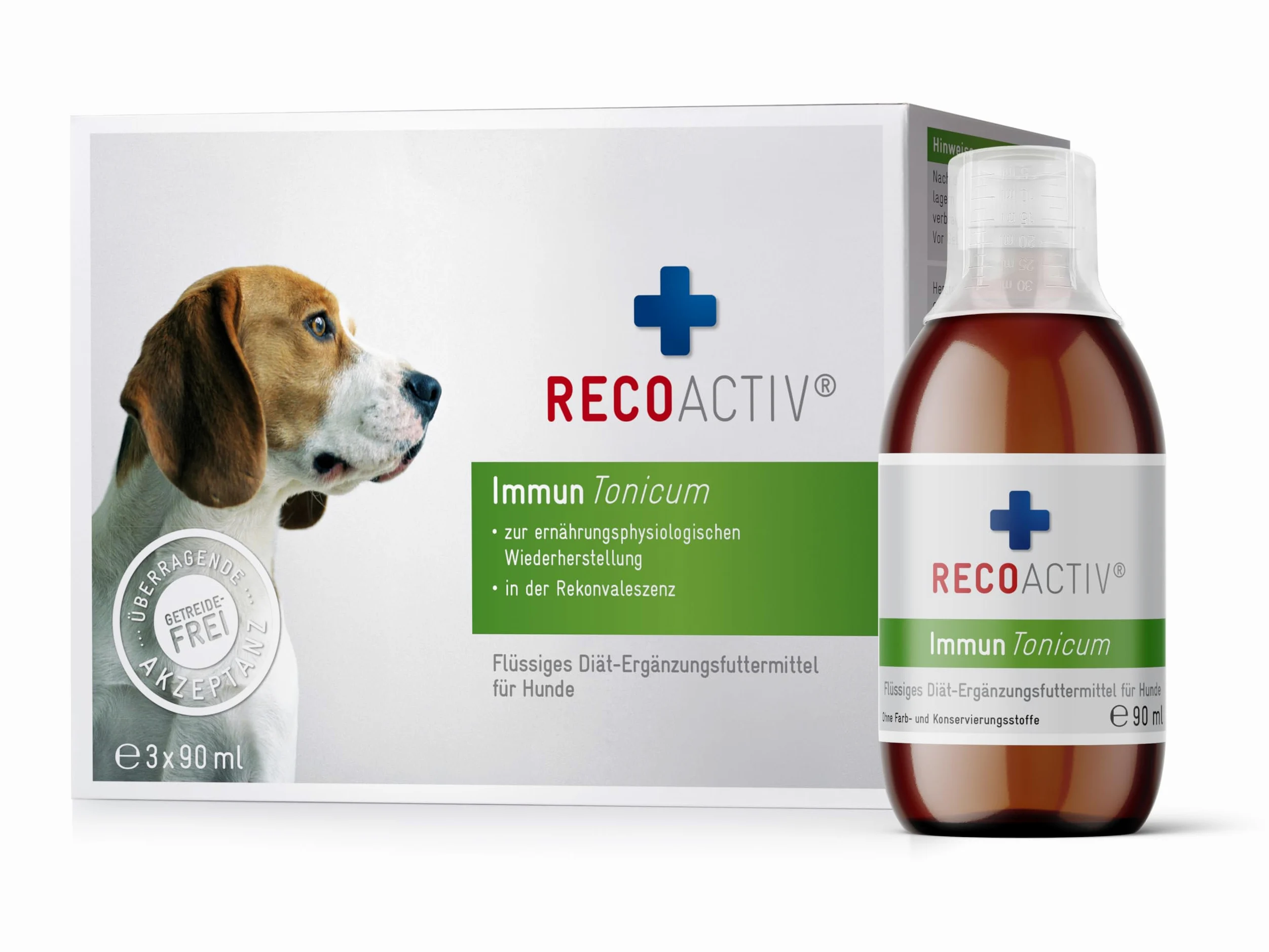 RECOACTIV Immun Tonicum dla psów 3 x 90 ml dieta uzupełniająca wspomagająca odporność