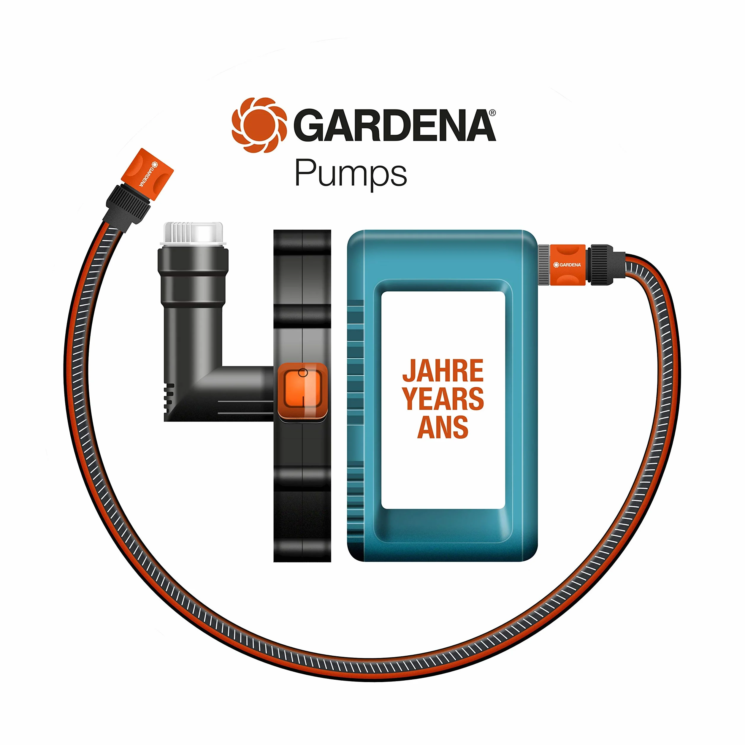 Gardena smart Pressure Pump 5000 l/h automatyczny hydrofor sterowany aplikacją filtr wstępny 8 m zabezpieczenie przed pracą na sucho