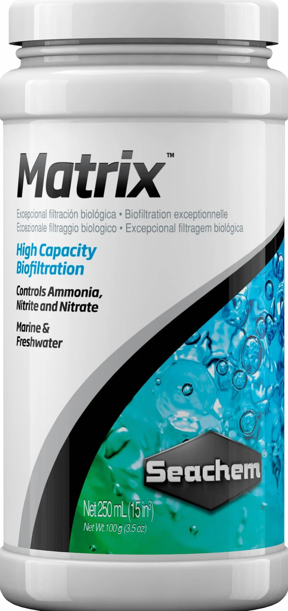 Seachem Matrix Bio Media, srebrny, 250 ml