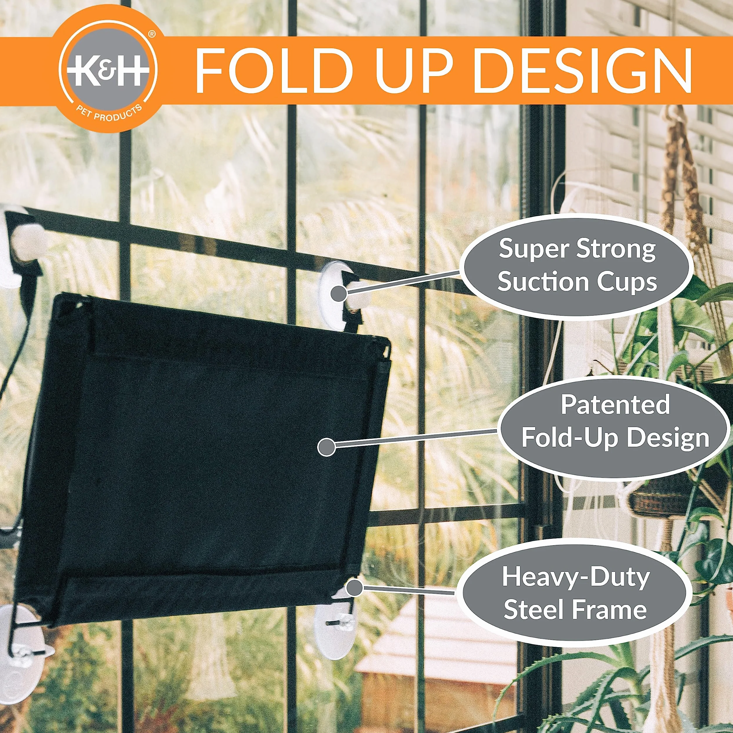 K&H EZ Window Mount Kitty Sill łóżko dla kota