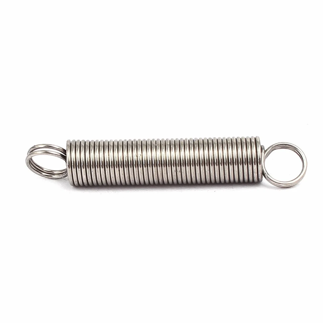 Aexit 0.5mmx5mmx30mm 304 Sprężyny naciągowe ze stali nierdzewnej w kolorze srebrnym 10szt(0.5mm x 5mm x 30mm acier inoxydable 304 Ressorts Ton Argent 10pcs