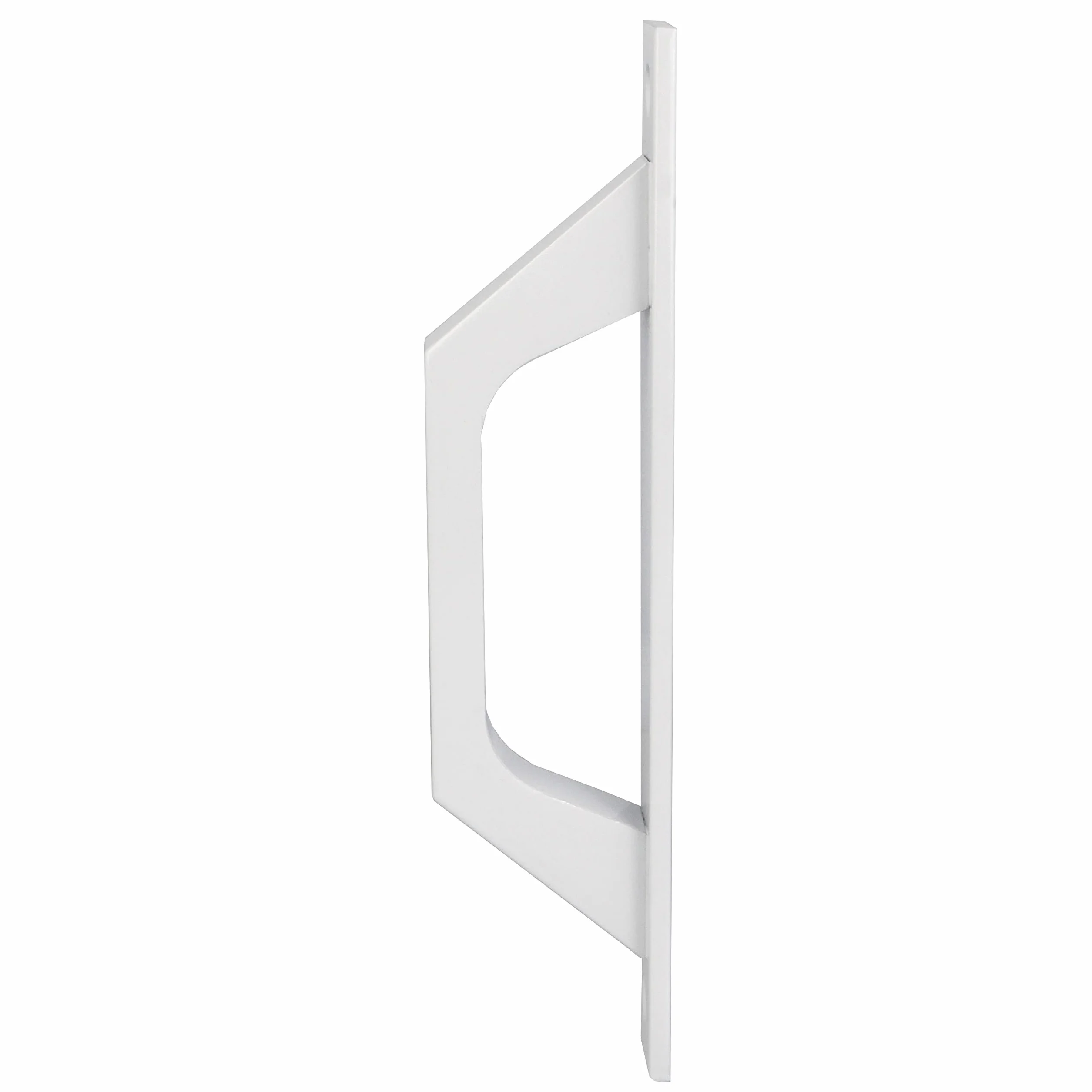 Amig - Aluminiowa klamka w kolorze białym do drzwi przesuwnych lub składanych - 198 x 25 x 40 mm | Funkcjonalny i wygodny uchwyt