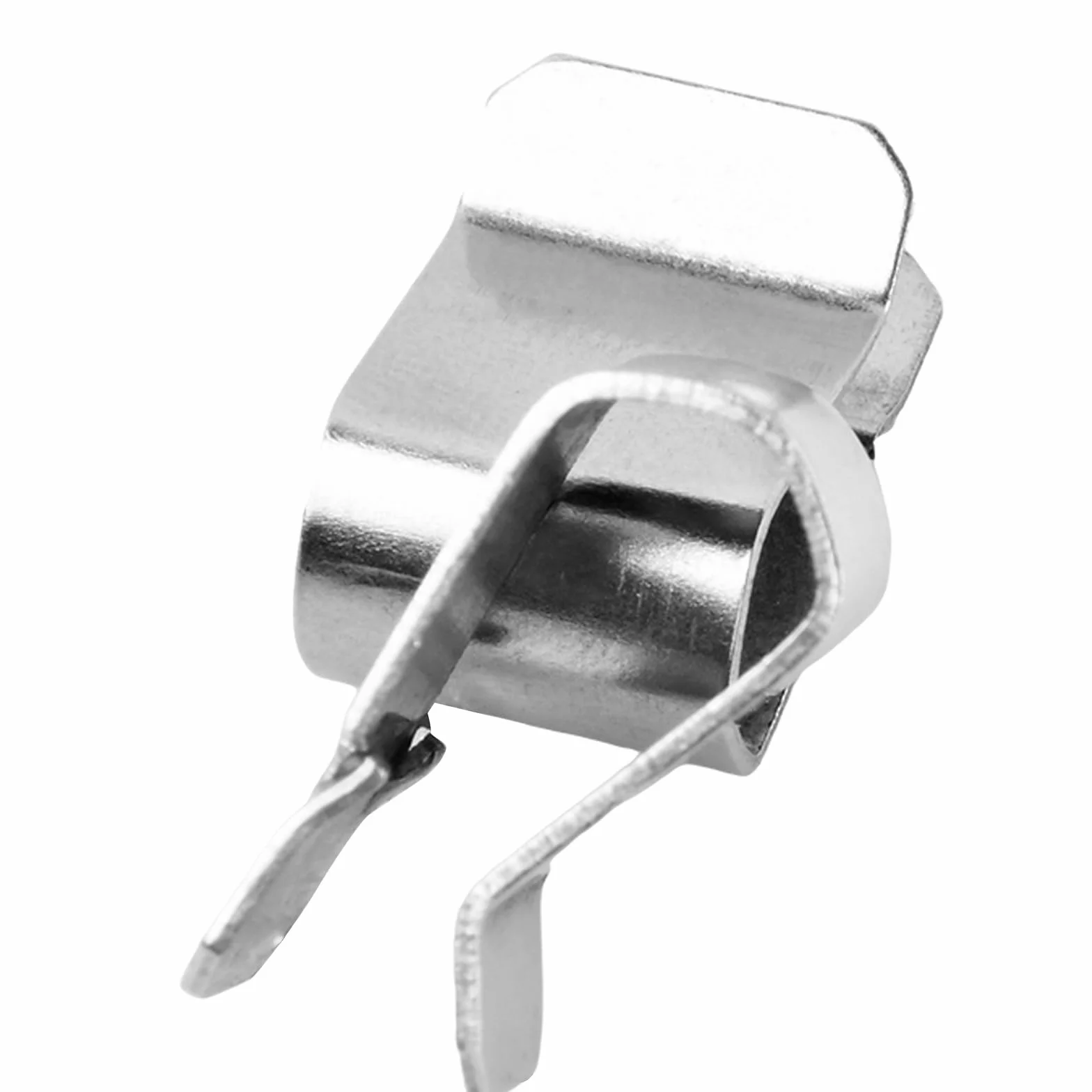 25 szt. U-Clip ze stali nierdzewnej, kołnierz wydechowy, metalowy klips, srebrny klips sprężynowy 21,4 mm x 12 mm