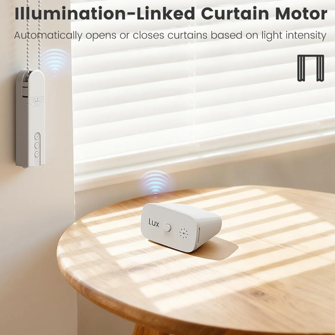 Inteligentny czujnik Lux inteligentny domowy czujnik światła Tuya Zigbee WiFi jasność czujnik oświetlenia czujnik jasności domowy czujnik światła blokujące zasłony i światła elektryczne