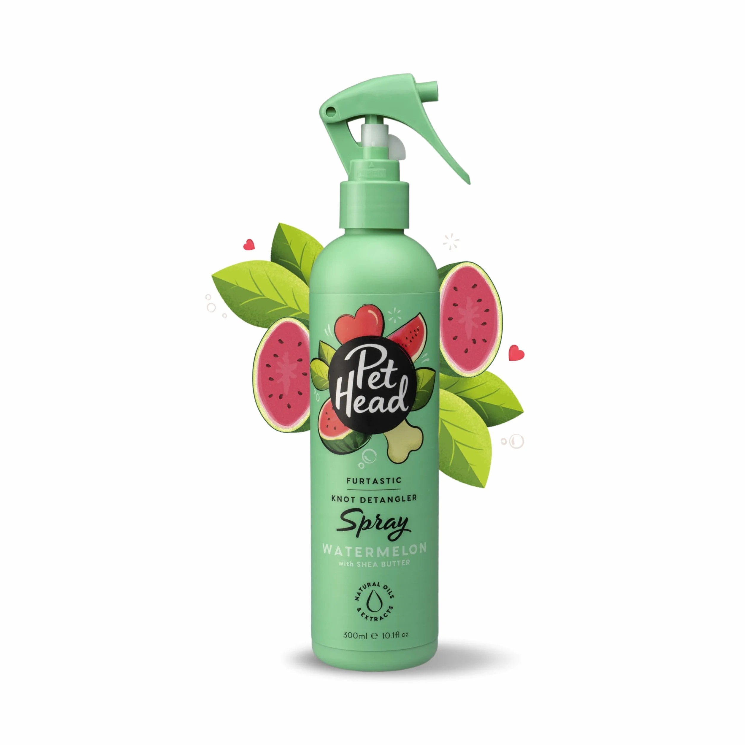 Pet Head Dog Grooming Spray, Furtastic Spray, Care for Long, Tangly Coats or Curls, 90533A, Green