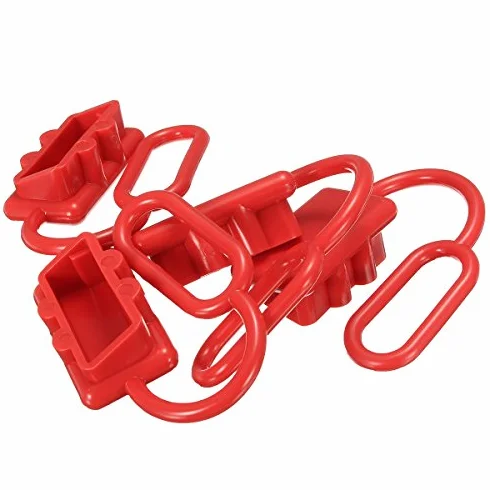 50A Dc 12-24V zaślepki przeciwpyłowe osłona do Anderson Plug Cover Style złącze wtykowe ochrona przed kurzem nasadki czerwone