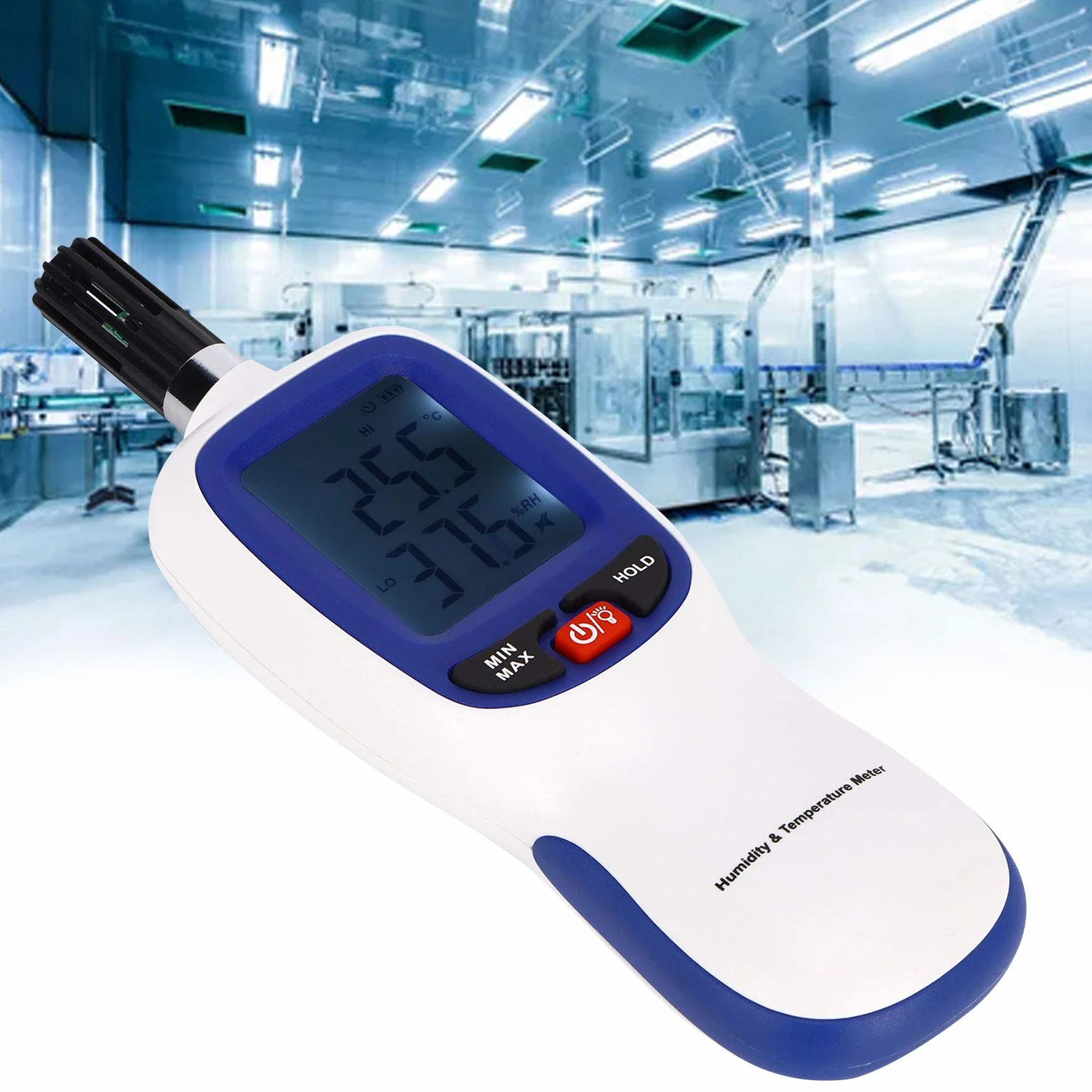 WT83B Termometr Pokojowy Miernik Wilgotności Bluetooth LCD Podświetlenia